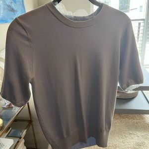 Lavender Short Sleeve Knit